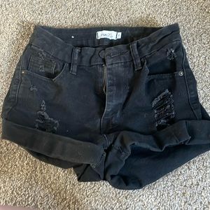 jean shorts